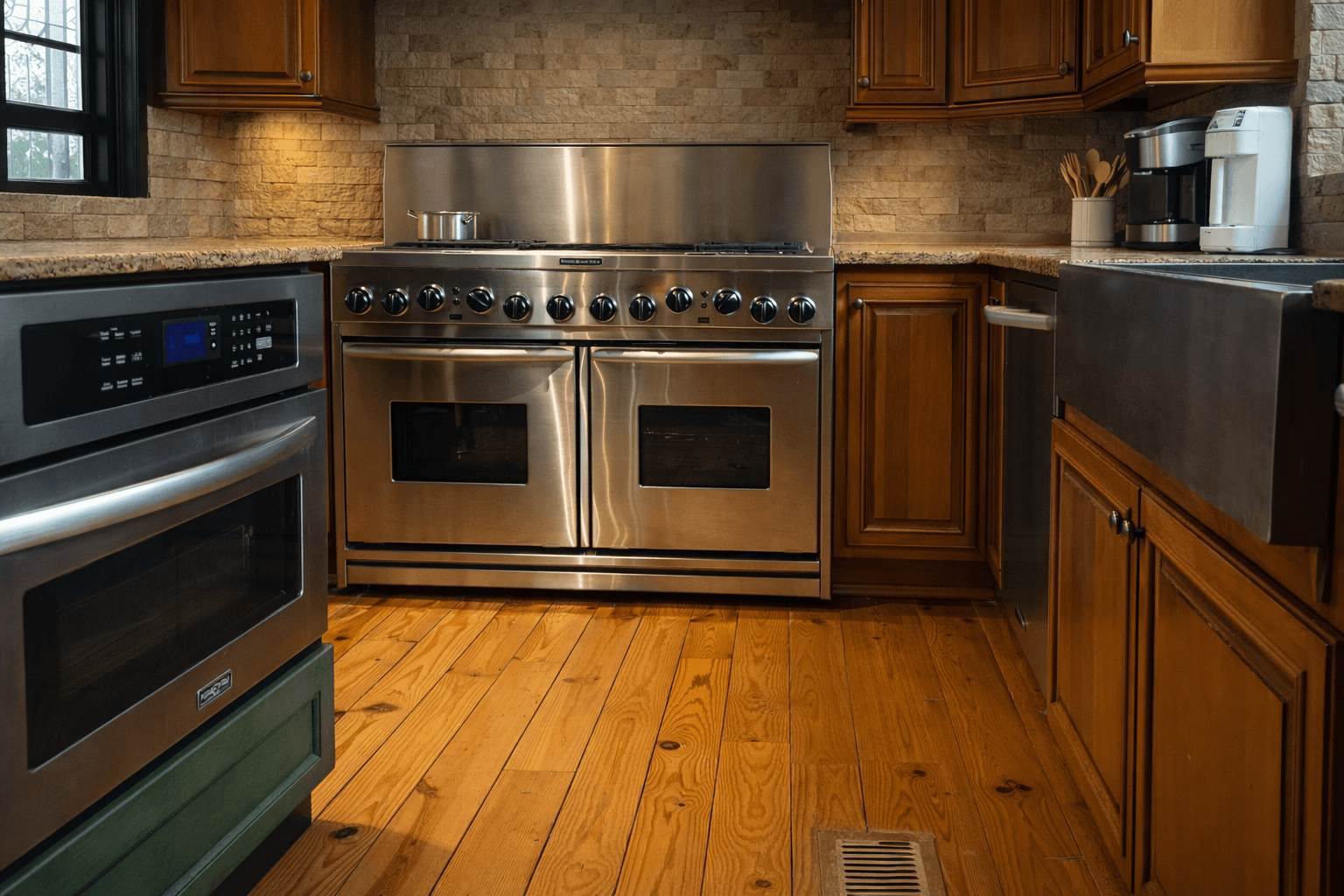 Fully equipped kitchen